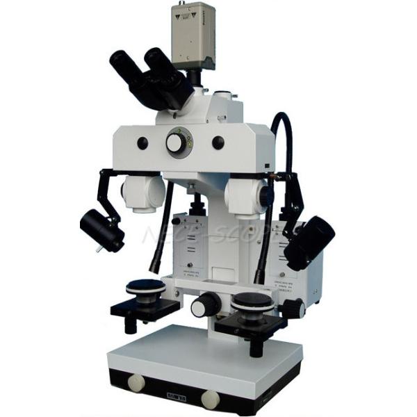 Quality Trinocular Stereo Zoom Forensic Comparison Microscope For Micro Comparison wholesale