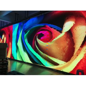 China High Definition P3.91 Advertising Indoor LED Video Wall 1000 Nit Per Square Meters on sale