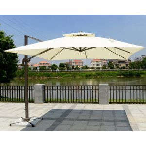 Cheap 2.5m sun umbrellas used patio advertising umbrellas white for sale