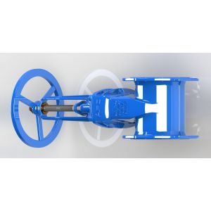 Rubber Wedge Rising Stem FBE Coated Water Gate Valve