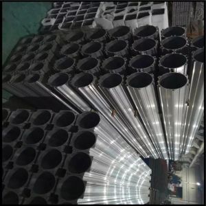 Professional alloy extrusion for bicycle frame pipes customized 6063 pneumatic