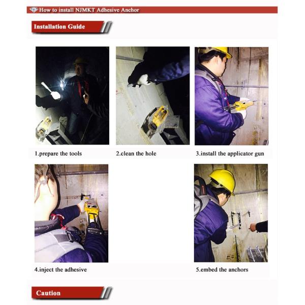 ETA Approval Construction Chemical Anchor MT 500 With High Loading 500ML Volume