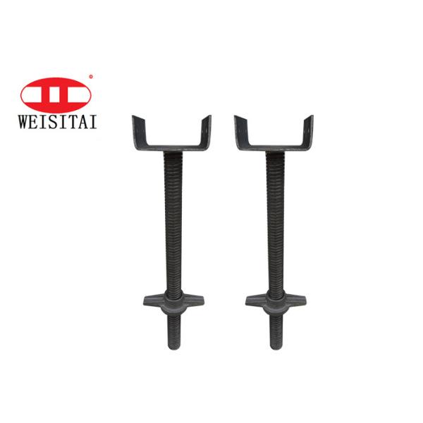 Quality Hollow Jack Base Galvanized Scaffolding U Head  Jack Base wholesale