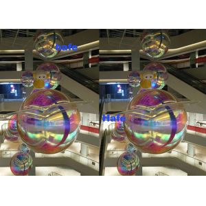 2m Giant Festival PVC Inflatable Mirror Balloon For Event Decoration