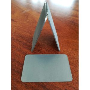 Grey Color Mini Whetstone / Double Sides Credit Electroplated Diamond Sharpener