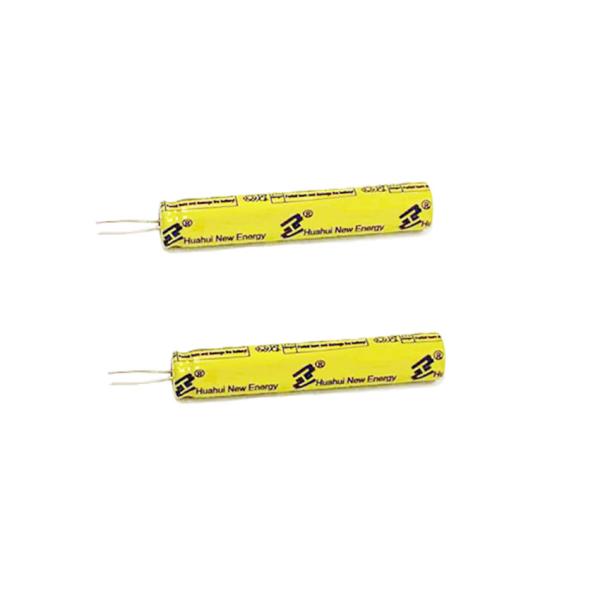 Yellow 2.4V 60mAh LTO Battery Cell HTC7240 Lithium Titanate Oxide Cells