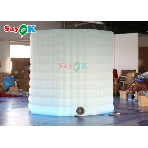 210D Inflatable Photo Booth For Exhibition 2.4x2.4x2.4mH