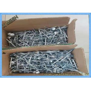 Q195-235 Roofing Iron Wire Nails For Construction SGS Certification