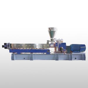Cheap Versatile Twin-Screw Extruder For Bioplastics &amp; Recycled Polymers With High Output &amp; Precision Control for sale