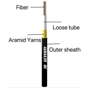 4 6 8 12 24 cores single mode micro duct unitube air blown fiber optical cable GCYFXTY