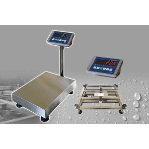 Cheap Full Stainless Steel Structure Platform Weighing Scale For Wet And Harsh Environment for sale