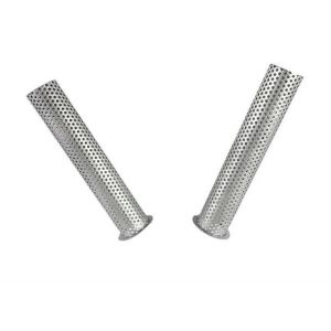 Custom Perforated Metal Fabrication , Electro Galvanized Perforated Filter Tubes