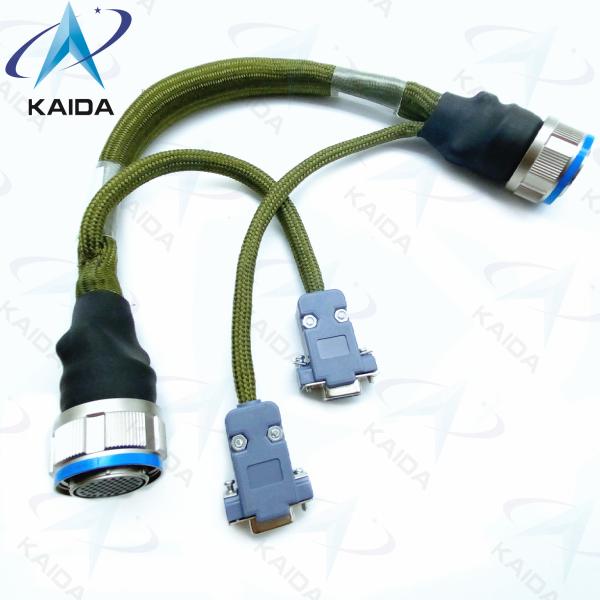 D38999 26FE35PN Connector Cables D38999 26FE35SN Aluminum Core Cable Double Male