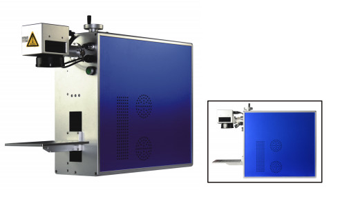 Quality Protable Optical Fiber Laser Marking Machine Desktop Aluminum Alloy wholesale