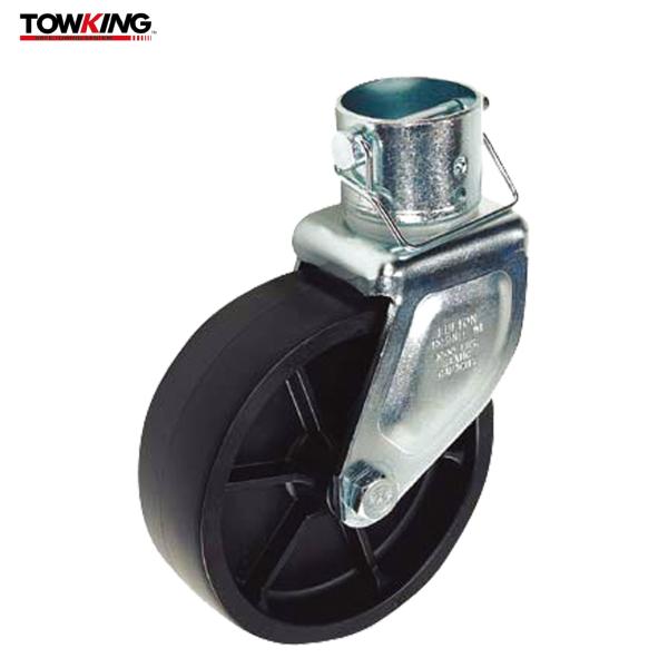 Removable 6”1000lb Heavy Duty Swivel Wheels For Trailers Steel