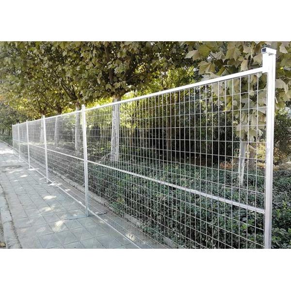 Quality Easily Assembled Iron W2.4m Temp Construction Fence wholesale