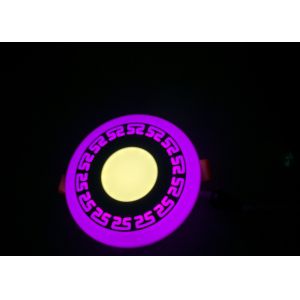 18 + 6W LED Recessed Panel Light High CRI With Aviation Aluminum + Acrylic