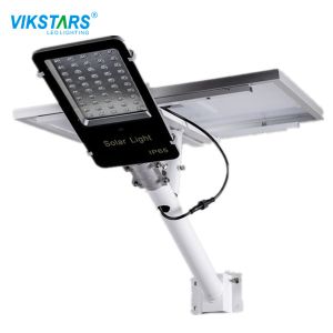 China Remote Control IP65 Solar Street Light 100w 200w Die Casting Alu Glass Materials on sale