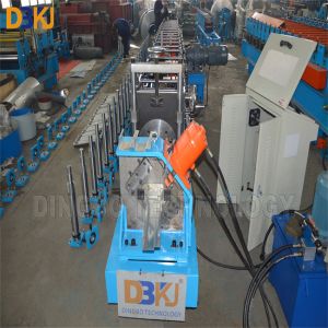 GI Material Door Frame Making Machine 68mm Shaft Dia Chain Transmission