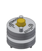 63173T High Temperature Azimuth Carrier Test Socket Plug In Azimuth Socket