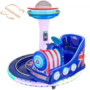 Dreamland coin operated kids game machine children rotating british train for
