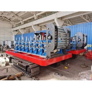 Cold Rolling Forming Rain Gutter Machine Maker For Aluminium Profile