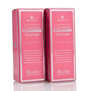 Cosmetics Cleanser Colorful box package with your brand in white cardboard