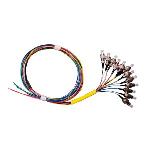 China 12F SC Pigtail UPC , G657A2 1m Patch Cord Pigtail Single Mode Color Fixed on sale China 12F SC Pigtail UPC , G657A2 1m Patch Cord Pigtail Single Mode Color Fixed on sale