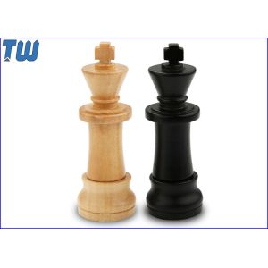 China Black Wood Chess Custom 2GB USB Flash Stick Best Promotional Gadgets on sale