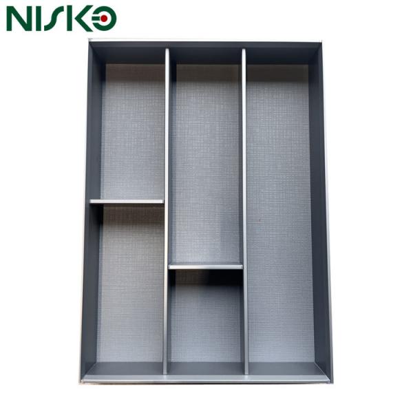 Quality Silverware Storage Organizer Tiered Box Cutlery Trays Kitchen Storage Solutions wholesale