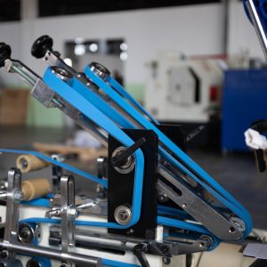 Straight Line Glue Evenly Automatic Cardboard Aluminum foil Box Folder Gluer