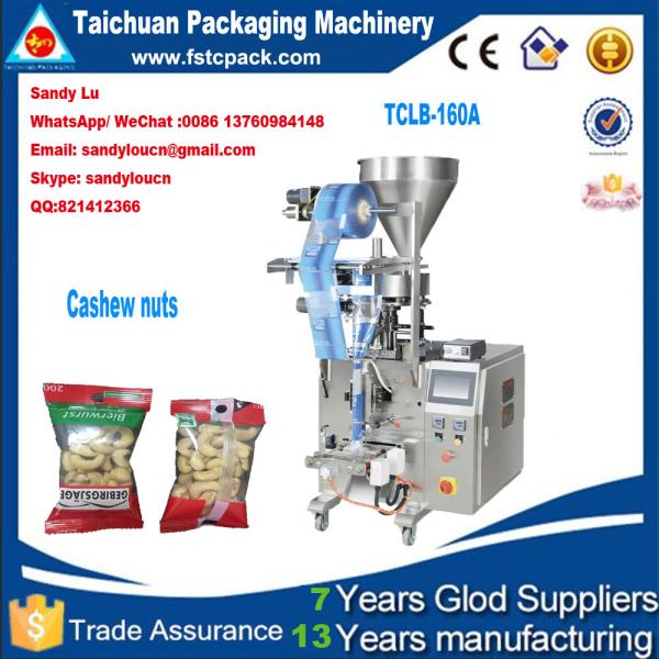 Quality Cashew nuts packaging machine , nuts packing machine wholesale