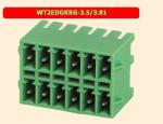 Plug - In PCB Terminal Block 300V 2P-24P Wire Connector Block Flexible Design