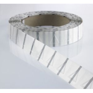 Recyclable Clear Triangle Shrink Sleeve Labels Tactile Warning For Blindman / Stickers