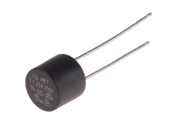 Dip Round Radial lead Time Lag Subminiature Sized Micro Fuse T3.15A 250V MET 3