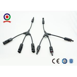 China CE IP67  Y Type One to Three Branch Solar Photovoltaic Connectors on sale