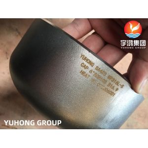 Cheap Austenitic Pipe Fitting ASME SA403 WP316L 1.4404 Buttweld Cap B16.9 for sale