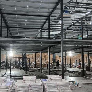 Q235B/Q355B H Beam Steel Structure Warehouse Prefabricated Building Steel Frame