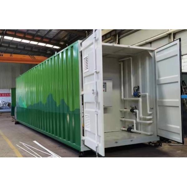 Quality MBBR Containerized Packaged Sewage Treatment Plant Poultry Slaughtering And Processing wholesale