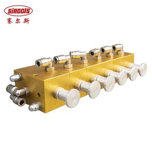 Professional Aluminum Alloy Pneumatic Switch With Five Compartments for