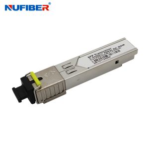 GE-BX03-SM1310S 3km 1.25G SFP Transceiver 1310nm 1550nm RoHS Compliant