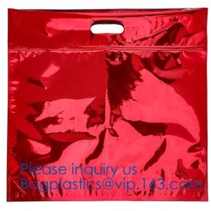 qual seal flat bottom stand up pouch with k,plastic bag slide zipper with side