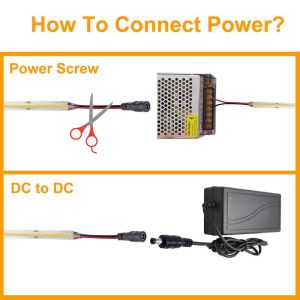 Real Double PCB Low Voltage COB LED Strip for Indoor Decoration and 0.2kg