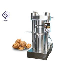 Full Automatic Castor Oil Press Machine High Working Pressure With 1 Year Warranty