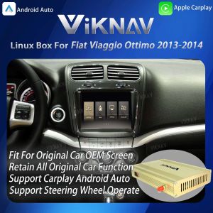 Viknav Linux Interface Box for Fiat Viaggio/Ottimo with Wireless CarPlay