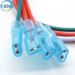 Molex 5557 4.2mm 2*2 4 Pins Connector To 4.8mm Terminal Custom Wire Harnesses