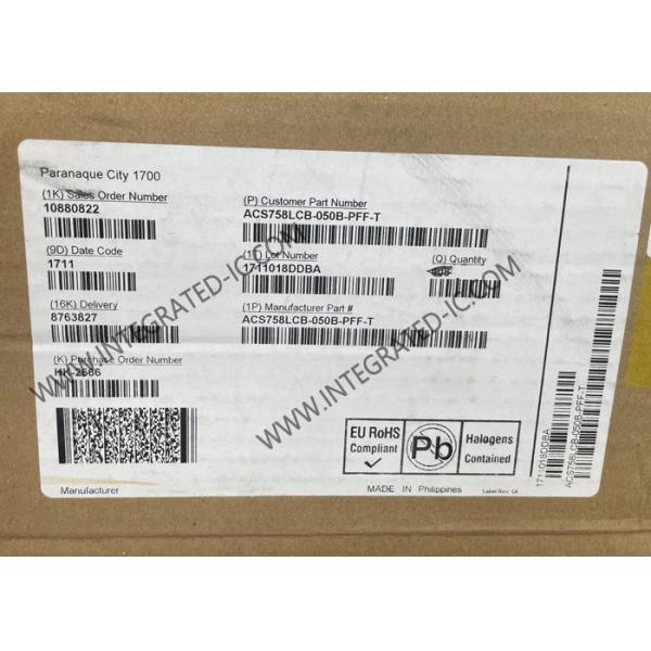 Quality Sensor IC ACS758LCB-050B-PFF-T 3V Automotive Hall Effect Current Sensor IC wholesale