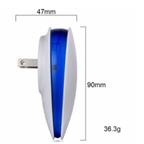 Blue light Ultrasonic Insect Repellent new key clip electronic repeller