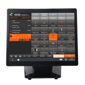 Supermarkets Fast Response Capacitive Touch Screen Cash Register with Thermal