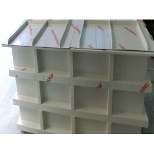 Acid And Alkali Resistance PVC Electroplating Tanks , Chrome Plating Bath